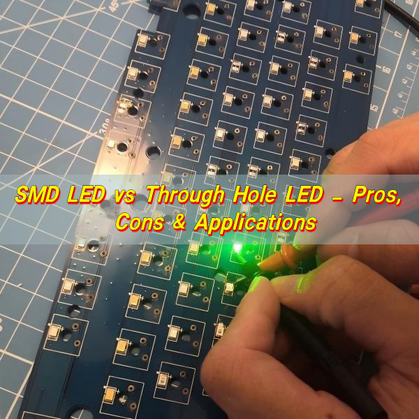 SMD vs Through Hole LED – Pros, Cons & Applications
