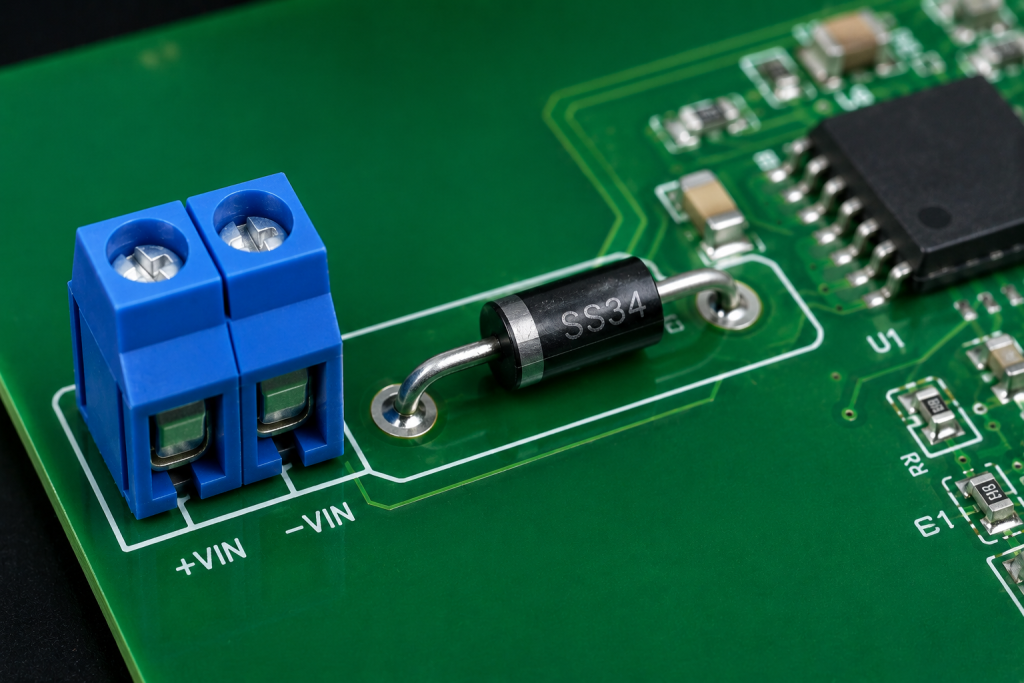 Reverse Polarity Protection Diode, http://bestpcb.vn/2026/05/27/reverse-polarity-protection-diode/