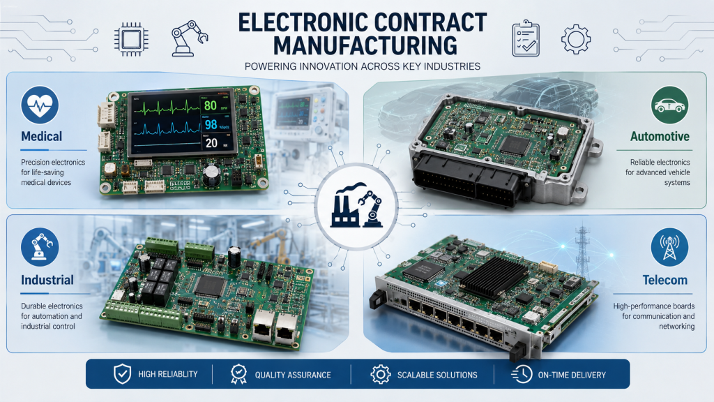 What is electronic contract manufacturing?