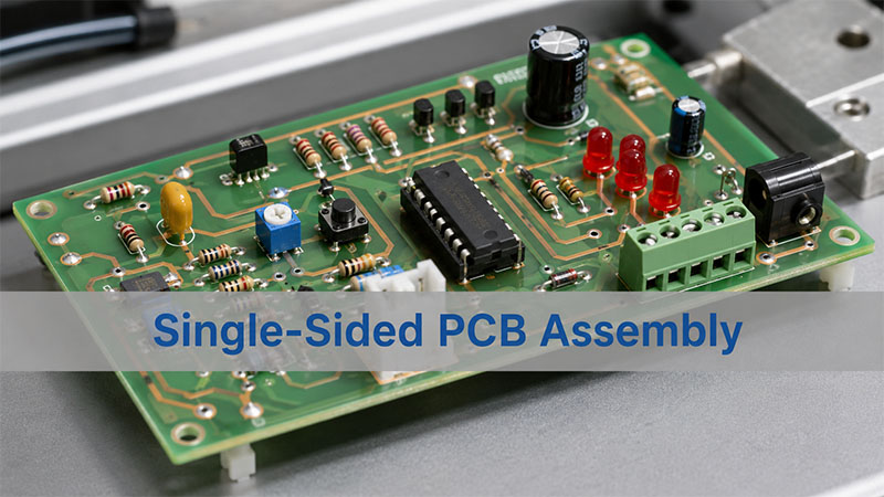 single-sided pcb assembly